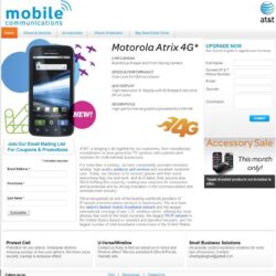 Web Design: Mobile Communications, AT&T Authorized Retailer