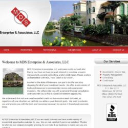 Web Design: MDS Enterprise & Associates