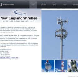 Web Design: New England Wireless