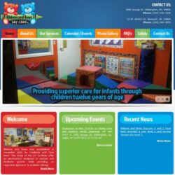 Web Design: Ribbons and Bows Daycare