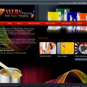 Web Design: Sayers Painting and Paperhanging
