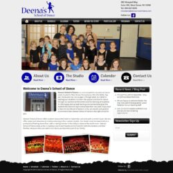 Web Design: Deena's School of Dance