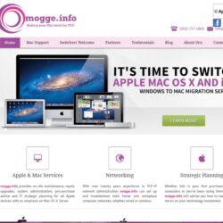 Website Design: Mogge.info (Dru for Mac)