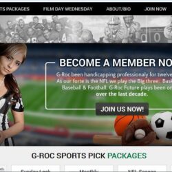 Web Design: G-Roc Sports