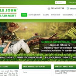 Web Design: Jungle John