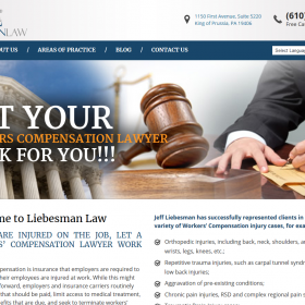 Web Design: Liebesman Law