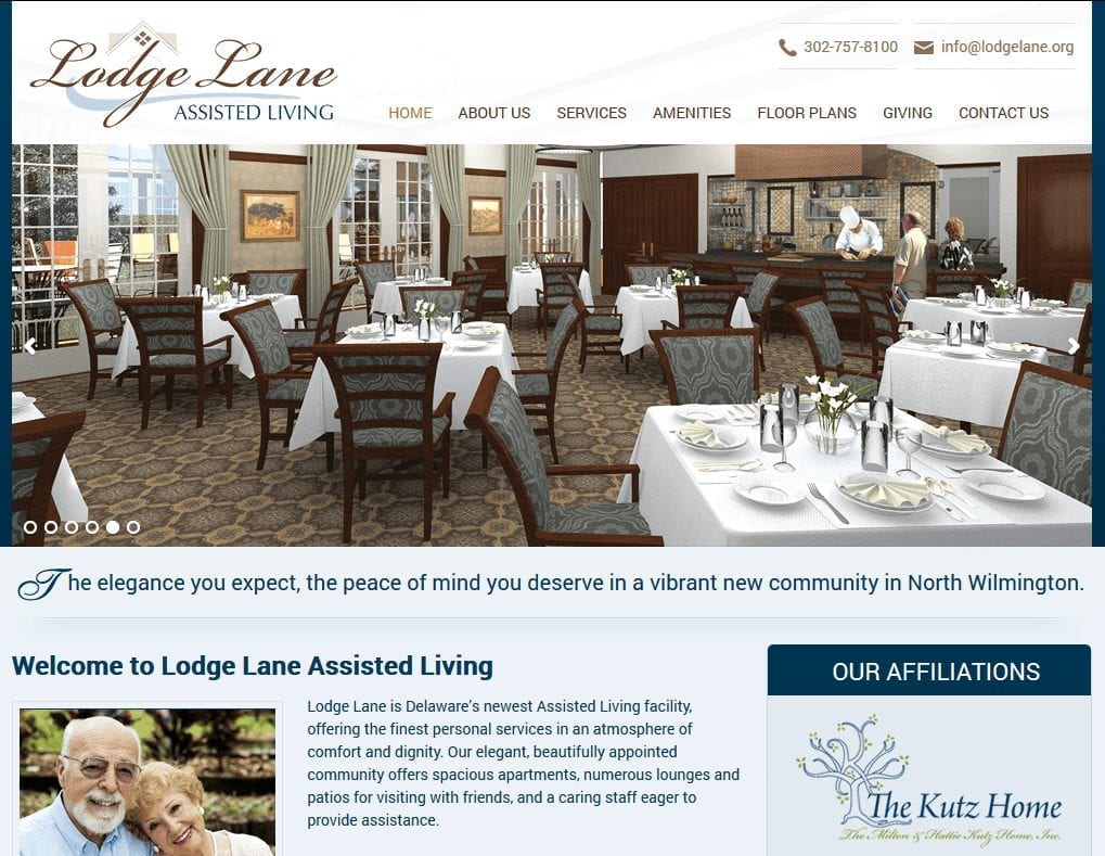 Web Design: Lodge Lane