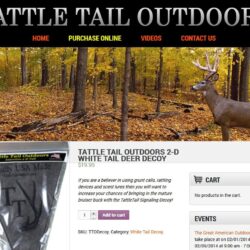 Web Design: Tattletail Outdoors