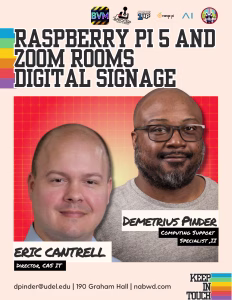 Demetrius Pinder and Eric Cantrell, CAS IT