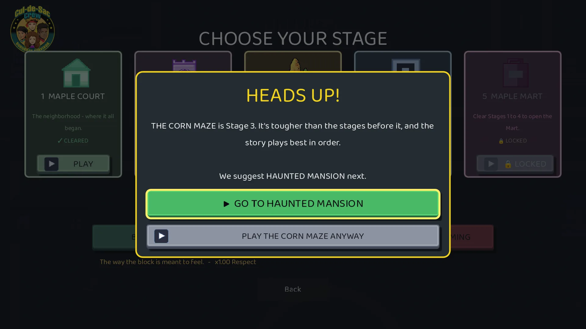 Heads up card